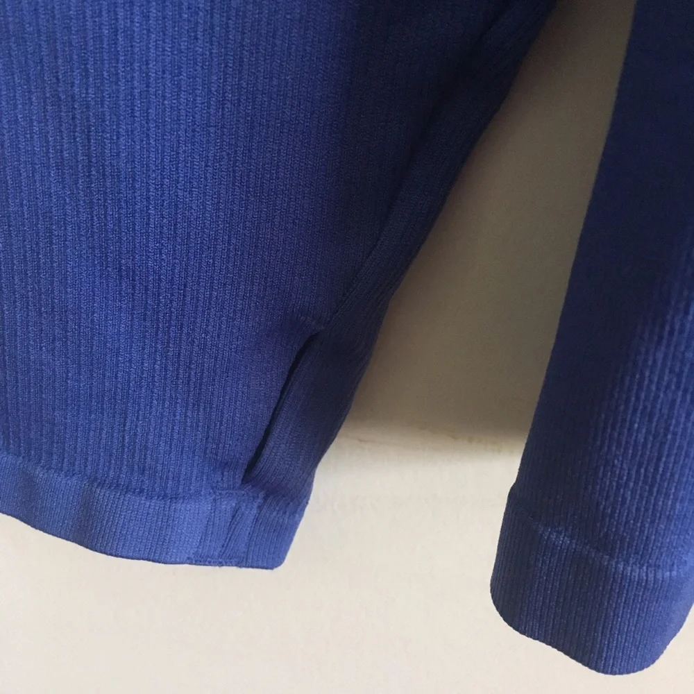 Fabletics Blue Women's Jacket - Picture 6 of 7